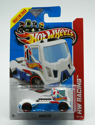 Hot Wheels HW Racing Rennen Rig 2013 New