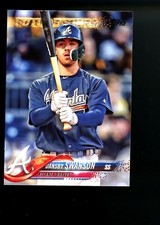 2018 Topps #167 Dansby Swanson Atlanta Braves Future Stars Sharp Pack Fresh Qty