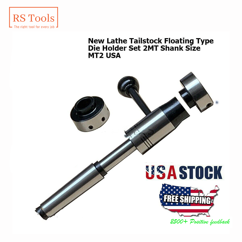 Lathe Tailstock 2MT Die Holder Set - Floating Type Metric Dies For Threading (16-38mm) - View #10