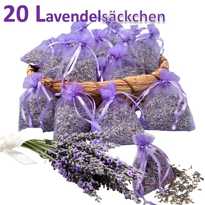 10+2 GRATIS Lavendelsäckchen Duftkissen Mottenschutz Geschenk Entspannung