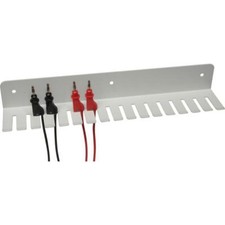 Donau Elektronik Kabelrechen F&uuml;r Messkabel und Pr&uuml;fschn&uuml;re 350 mm Wandhalter