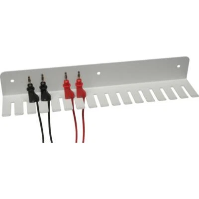 DONAU ELEKTRONIK GMBH Donau Elektronik Kabelrechen Für Messkabel und Prüfschnüre 350 mm Wandhalter