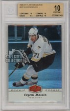 Evgeni Malkin 2006-07 Flair Showcase Rookie RC Card #322 BGS 10 Pristine