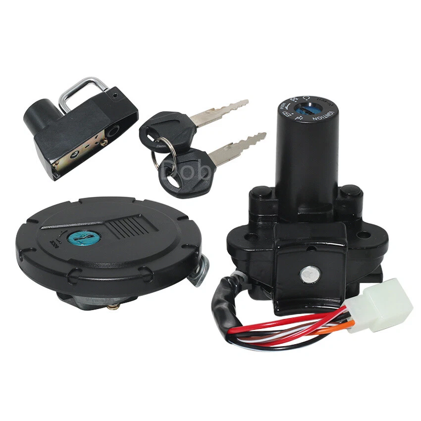 Ignition Key Switch Fuel Cap Key Lock for Kawasaki KLX250SF 09-10 KLX250S 09-14 — 第 2/4 张图片