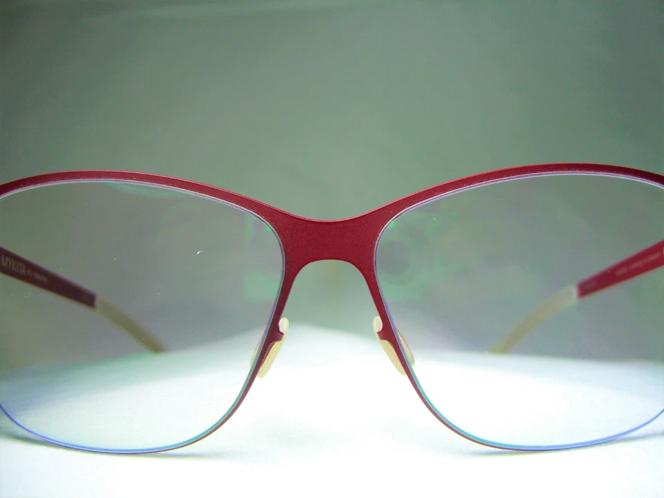 Mykita, gafas, ovaladas, cuadradas, monturas, hombre, mujer, NOS, hiper vintage Foto 2 de 4