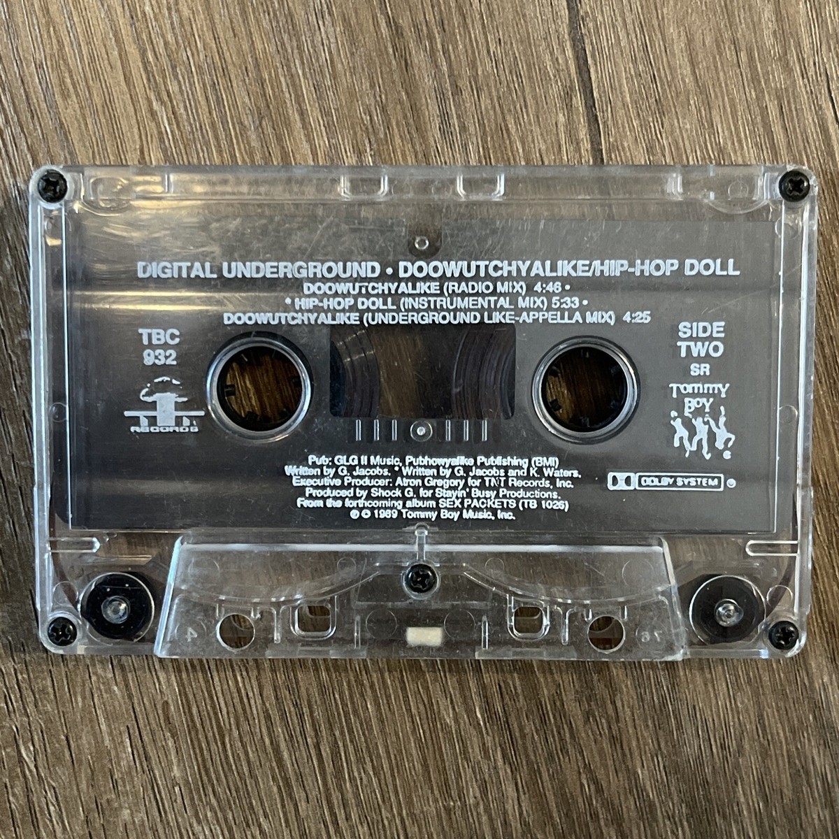 Digital Underground Doowutchyalike Hip-Hop Doll Singles 1989 “TESTED”