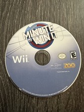 Minute to Win It (Nintendo Wii, 2010) Disc Only