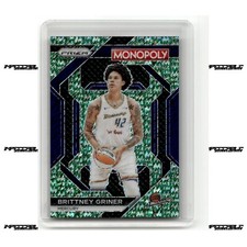 2024 Panini Prizm Monopoly WNBA - Green Millionaire #WNBA22 Brittney Griner /20