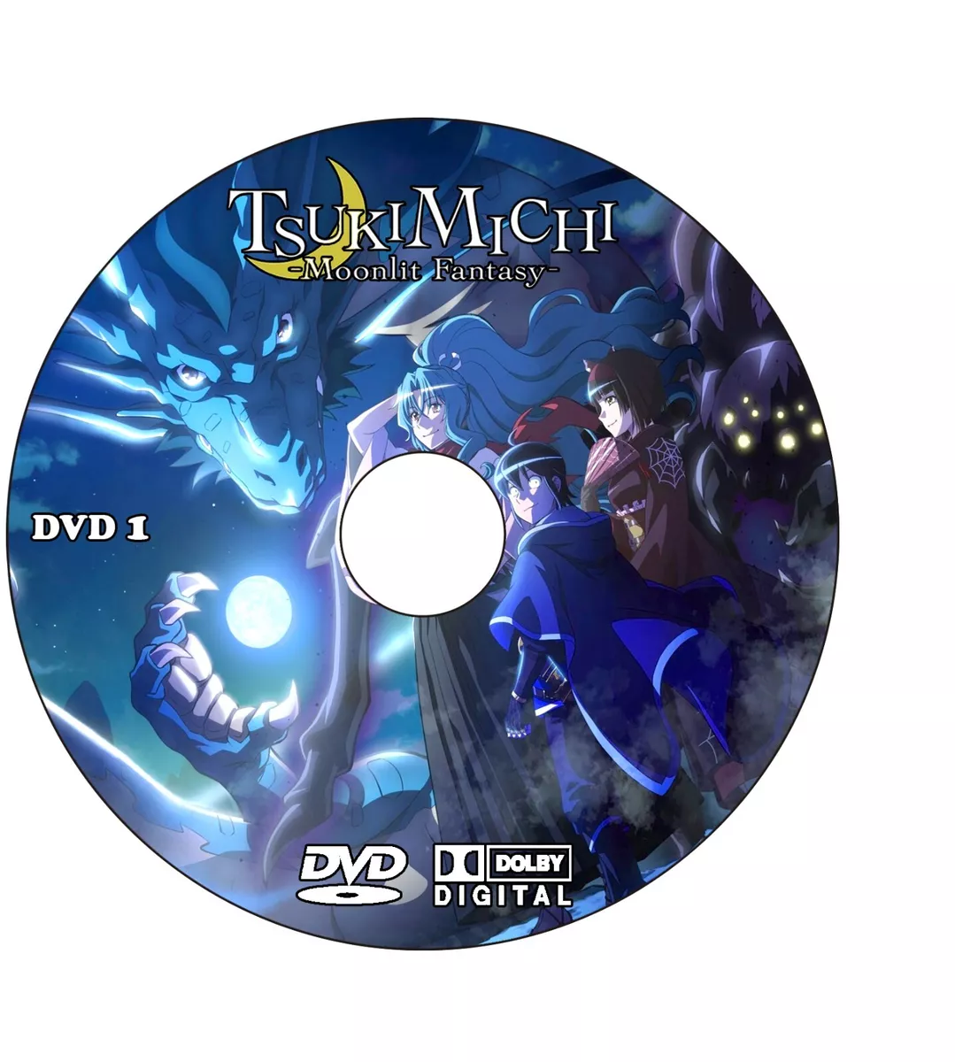 DVD ANIME TSUKIMICHI: Moonlit Fantasy TV Series (1-12 End) English