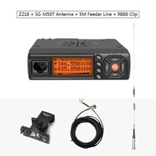 Zastone Z218 VHF UHF Mini Radio 25W Walkie Talkie Car Two Way Radio Transceiver