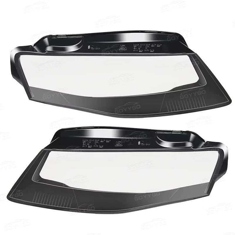 Pair Headlight Glass Lens Diffuser Lens Cover For Audi A4 B8 2009-2012 - Image 4 of 4