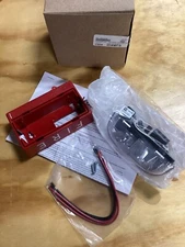 Simplex, 4904-9183, Red Fire Alarm Strobe Ceiling Mount, New - Open