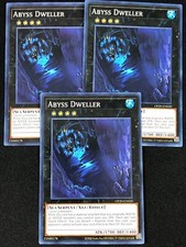 YUGIOH ABYSS DWELLER OP20-EN020 COMMON X3 (NM)
