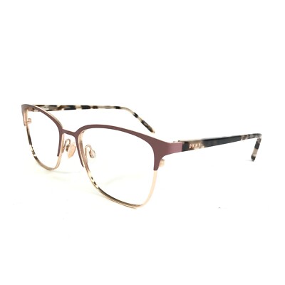 DKNY EYEGLASSES DK3002-608-52 New with case DKNY Eyeglasses Frames DK3002 608 Pink Tortoise Gold Full  main image 2