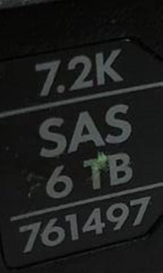 761477-B21 New HP 6TB SAS 7.2K 3.5 inch 761497-001 G8 HDD Hard Drive - Image 3 of 4