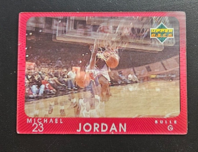 1997-98 Upper Deck Diamond Vision Michael Jordan Chicago Bulls HOF 