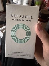 Nutrafol Women's Balance Hair Growth Supplements 1 Month Supply 120 Count NEW