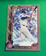 2025 Topps Holiday - Pete Crow-Armstrong #H41 - Glitter Holiday - Cubs