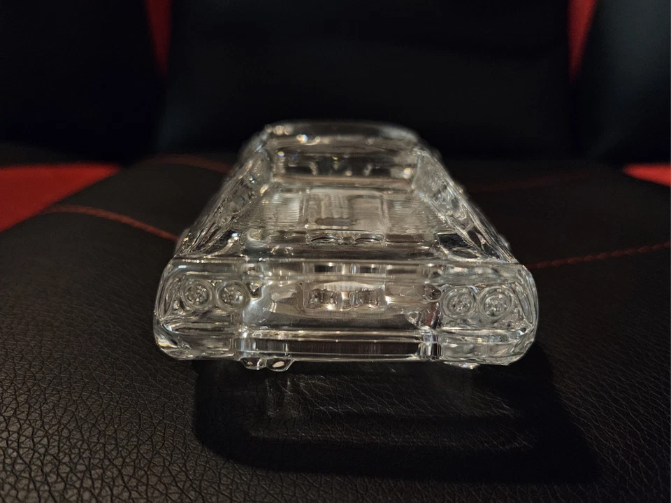 VINTAGE ORIGINAL FERRARI 328 GTS GLASS LEAD CRYSTAL CAR PAPER WEIGHT RARE - Image 4 of 4