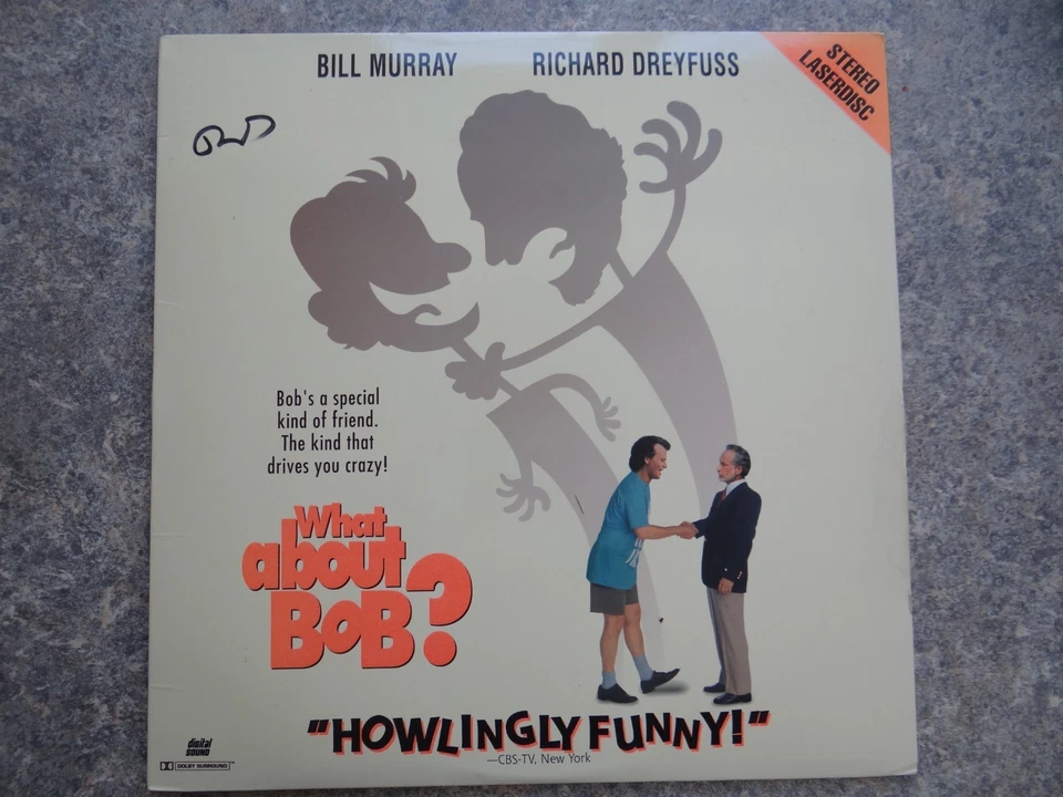Was ist mit Bob US Laser Disc LD Film Video CD Laserdisk Bill Murray Englisch - Bild 2 von 4