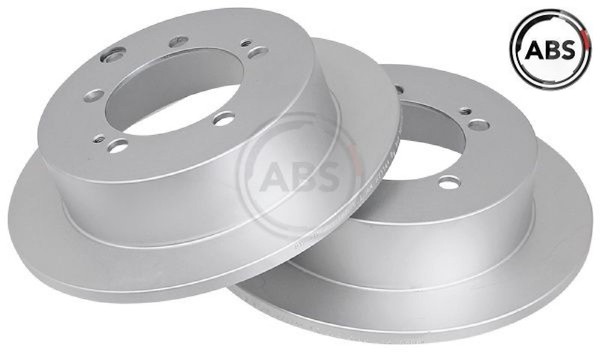 2X Bremsscheibe A.B.S. 17432 2 Bremsscheiben Hinterachse Hinten-image