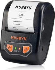 MUNBYN Bluetooth Small Thermal Receipt Printer for Small Business Sales Retail