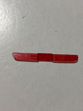 Model Car Parts - Amt 1969 Pontiac Firebird Ta Red Clear Taillight Only 125