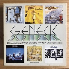 GENESIS CD 6-titles Set Promo Box Set Obi Limited Edition Mini LP CD
