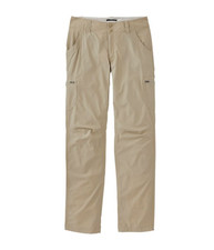 LL Bean Womens Vista Trekking Pants Size 18 Regular Mid-Rise Sandstone Khaki NWT
