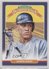 2020 Panini Donruss Diamond Kings Yellow Aaron Judge #30 h2f