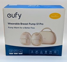 Eufy Wearable Breast Pump S1 Pro Hands-Free Comfort Heating App Control NEW