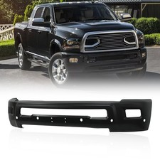One-piece Black Steel Front Bumper For 2010-2018 Ram 2500 3500 Wsenser Holes One-piece Black Steel Front Bumper For 2010-2018 Ram 2500 3500 Wsenser Holes
