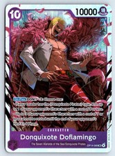 Donquixote Doflamingo OP14-069 One Piece The Azure Sea's Seven Super Rare NM