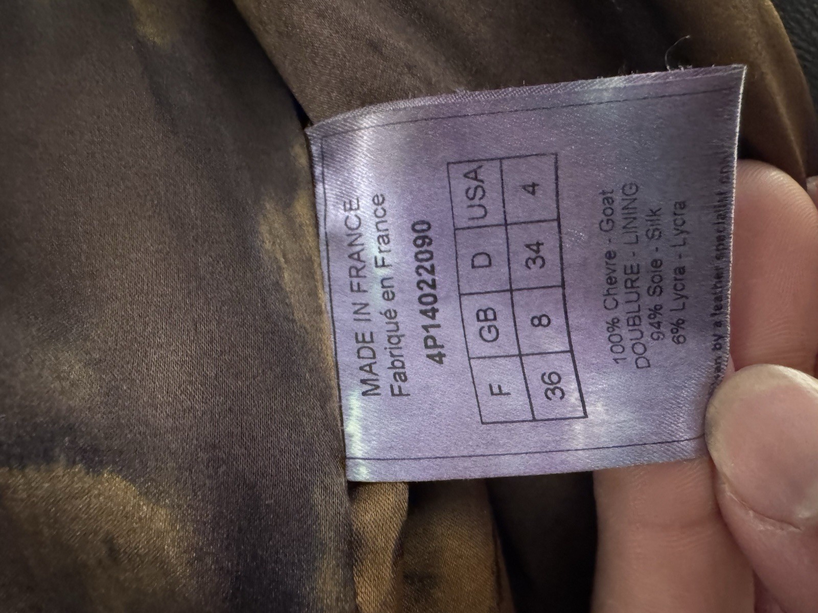 Christian Dior John Galliano Suede Goat Leather J… - image 8