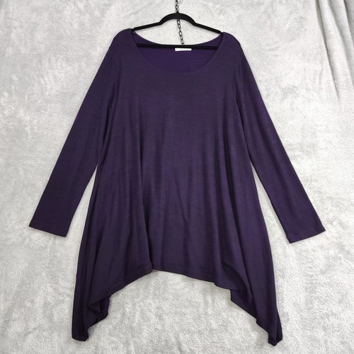 NY Collection Plus Size Handkerchief Hem Top - Macy's