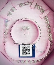 Swarovski X Ariana Grande Necklace, Bracelet, Earrings Set