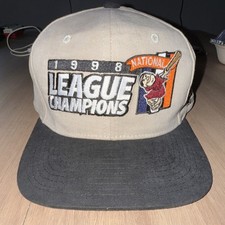 Vintage San Diego Padres 1998 National League Champions New Era Snapback