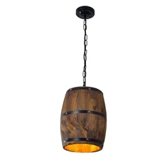 Nordic Wooden Retro Lamp Shade Bedroom Replacement Wood Ceiling Lamp Cover