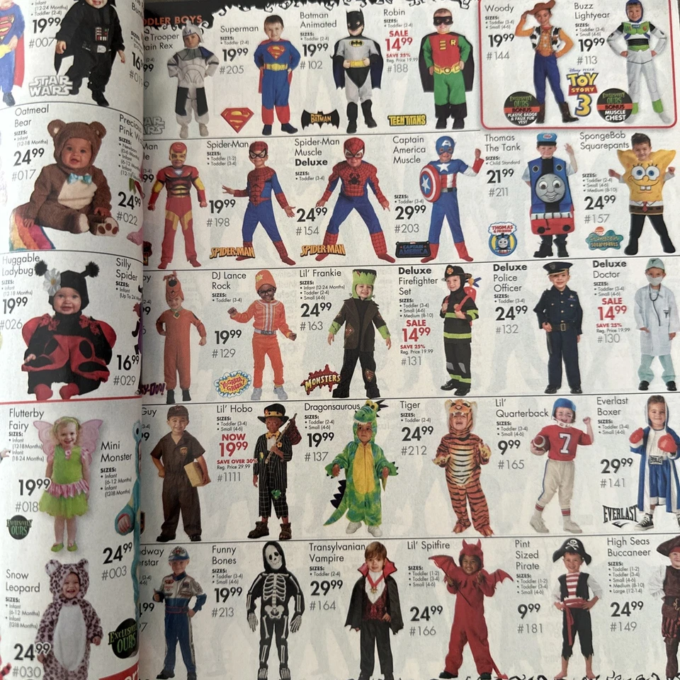 Extremadamente Raro 2010 Fiesta Ciudad Catálogo Inserto Halloween De Colección ¡Raro!! Foto 2 de 4