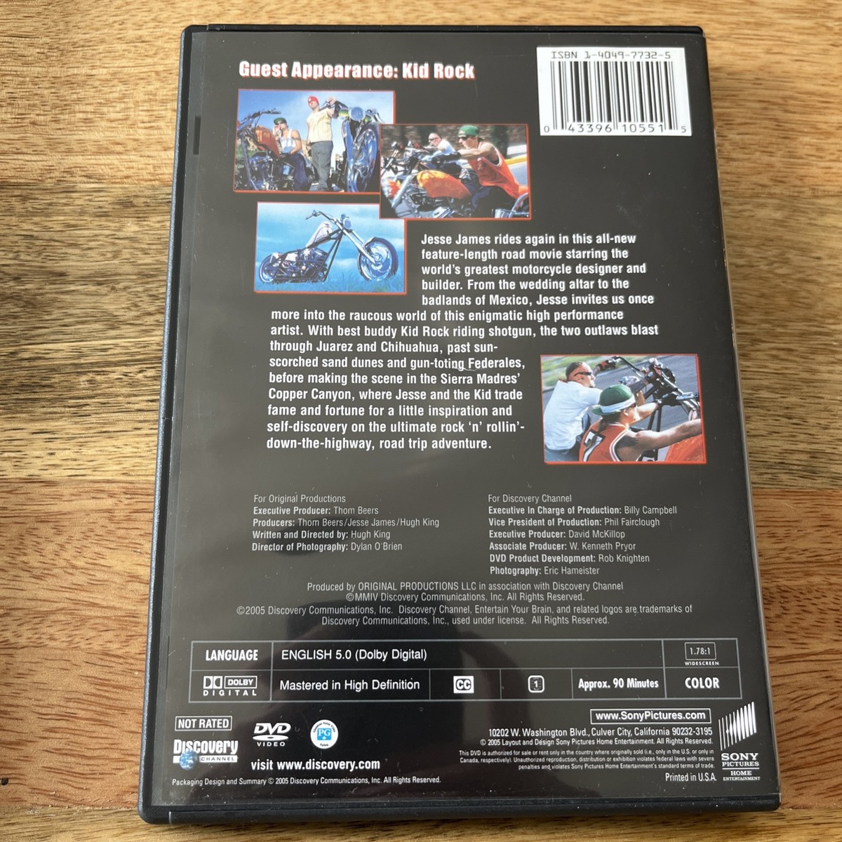 Motorcycle Mania 3: Jesse James Rides Again (DVD, 2005