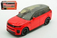 Rastar 1/43 Modellbau Range Rover Sport Sv Rot Statisches Modell Diecast