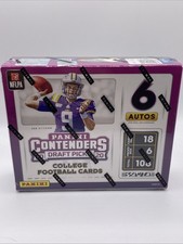 2020 Panini Contenders Draft Picks Football Hobby Box