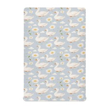 Baby Crib Sheet Cute Goose Flowers Crib Mattress for Boys and Girls Playard S...