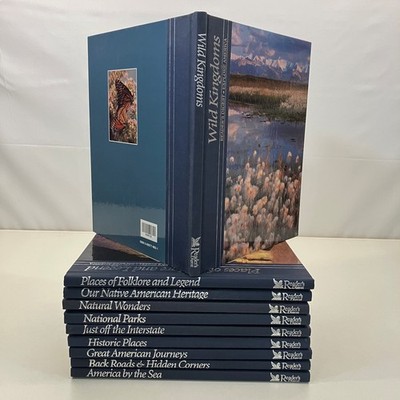 Readers Digest Explore America Series 10 Book Lot National Parks Back Roads