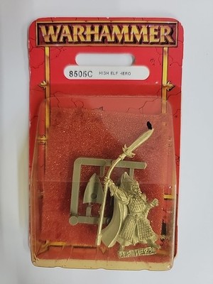 Warhammer Citadel Miniatures Games Workshop 8505C High Elf Hero