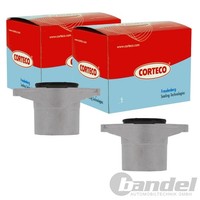 2X Corteco Domlager Hinten Beidseitig Passend FüR Audi A6 VW Passat