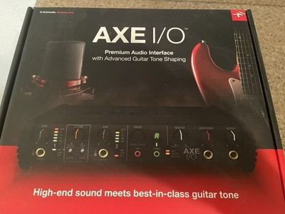 IK Multimedia AXE I/O USB Audio Interface - Black