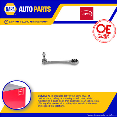 Wishbone / Suspension Arm fits BMW 730D E65 3.0D Rear Upper, Left 02 to 08 Apec
