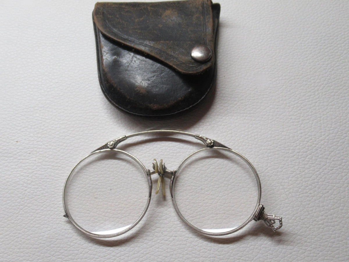 Silver Eyeglass Case Indiana OTHER US Sterling Silver Antiques for