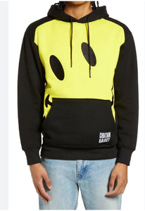 Sweat À Capuche Noir Col Rond Homme Style Chinois Col Rond Longues Manteau Homme Pas Cher 2328 D01